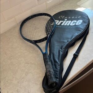 Vintage Prince classics Graphite Comp LX Oversized Tennis Racquet with cover